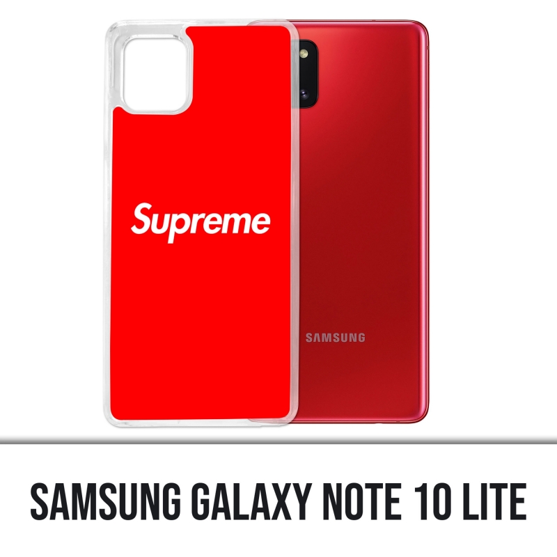 Funda Samsung Galaxy Note 10 Lite - Logotipo Supremo