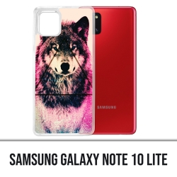 Coque Samsung Galaxy Note 10 Lite - Loup Triangle