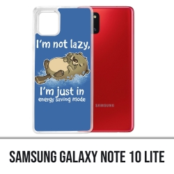 Samsung Galaxy Note 10 Lite case - Otter Not Lazy