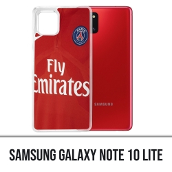Coque Samsung Galaxy Note 10 Lite - Maillot Rouge Psg