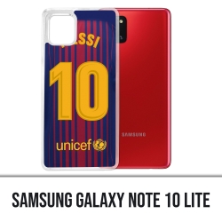 Coque Samsung Galaxy Note 10 Lite - Messi Barcelone 10