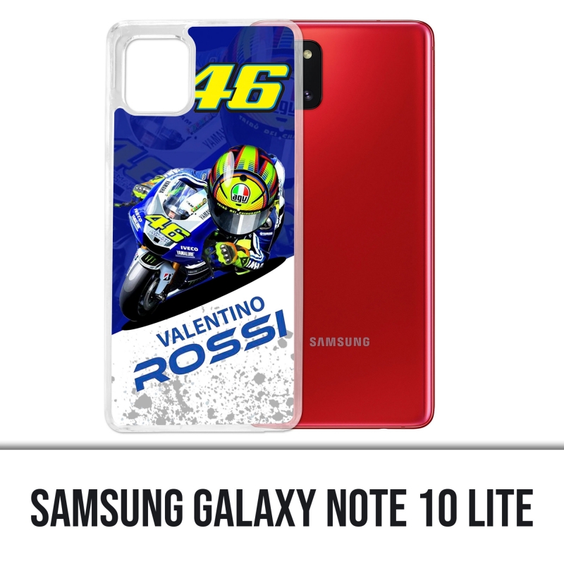 Custodia Samsung Galaxy Note 10 Lite - Motogp Rossi Cartoon 2