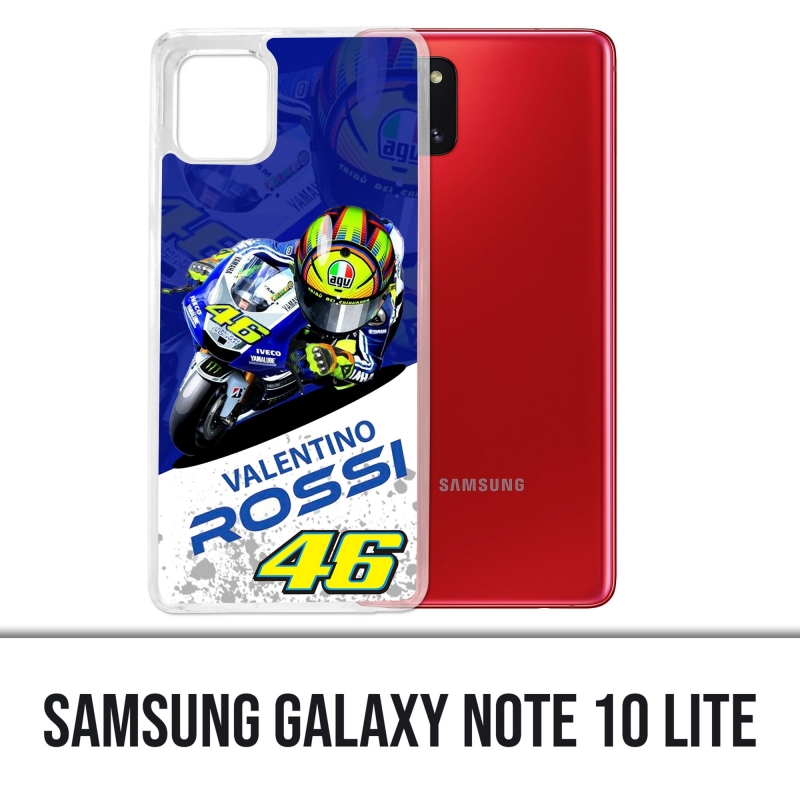 Custodia Samsung Galaxy Note 10 Lite - Motogp Rossi Cartoon Galaxy