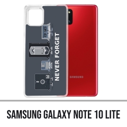 Samsung Galaxy Note 10 Lite Case - Vergessen Sie nie Vintage