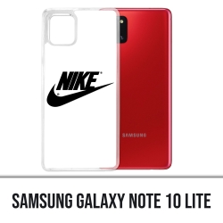 Coque Samsung Galaxy Note 10 Lite - Nike Logo Blanc