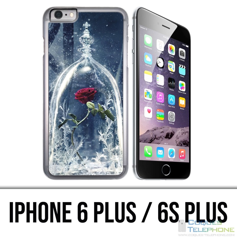 Funda para iPhone 6 Plus / 6S Plus - Belle Rose y la bestia