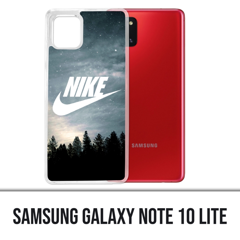 Funda Samsung Galaxy Note 10 Lite - Nike Logo Wood