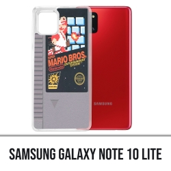 Funda Samsung Galaxy Note 10 Lite - Cartucho Nintendo Nes Mario Bros