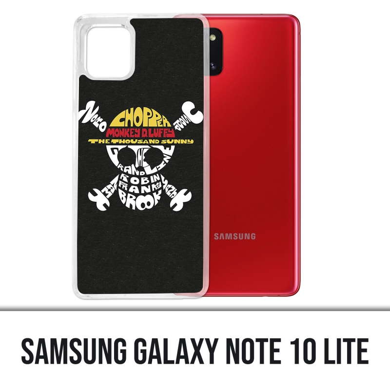 Custodia Samsung Galaxy Note 10 Lite - One Piece Logo Nom