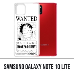 Samsung Galaxy Note 10 Lite case - One Piece Wanted Luffy