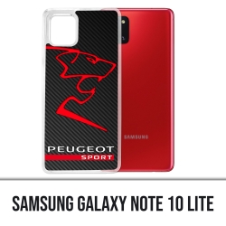 Coque Samsung Galaxy Note 10 Lite - Peugeot Sport Logo