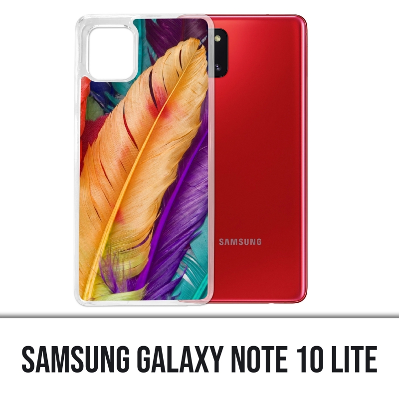 Funda Samsung Galaxy Note 10 Lite - Plumas