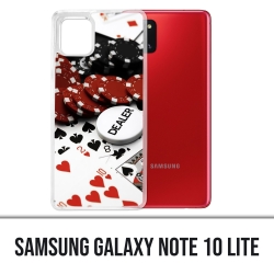 Samsung Galaxy Note 10 Lite case - Poker Dealer