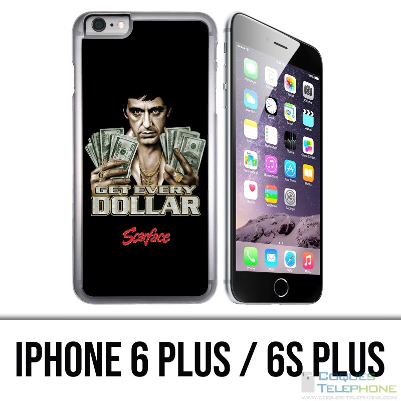 Custodia per iPhone 6 Plus / 6S Plus - Scarface Ottieni dollari