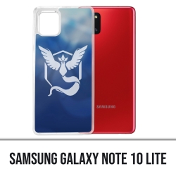 Coque Samsung Galaxy Note 10 Lite - Pokémon Go Team Bleue Grunge