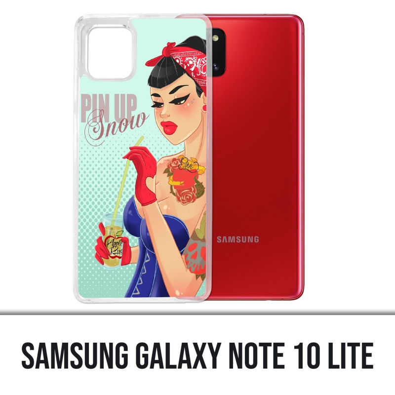 Coque Samsung Galaxy Note 10 Lite - Princesse Disney Blanche Neige Pinup