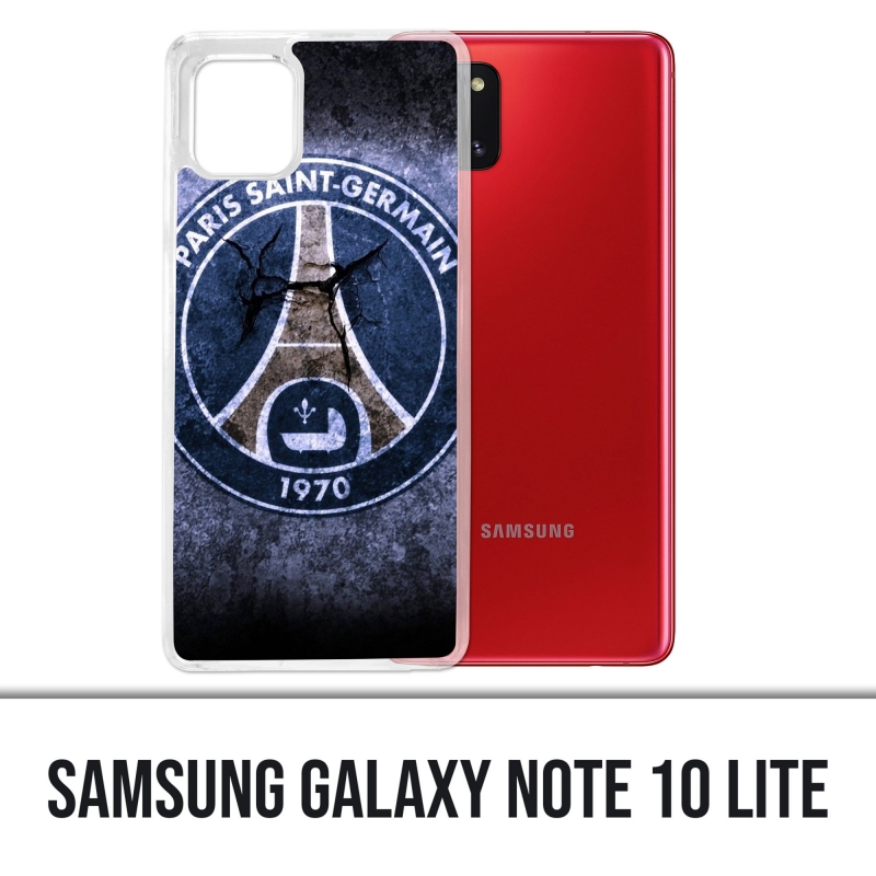 Coque Samsung Galaxy Note 10 Lite - Psg Logo Grunge