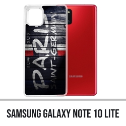 Coque Samsung Galaxy Note 10 Lite - Psg Tag Mur