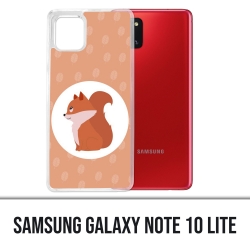 Coque Samsung Galaxy Note 10 Lite - Renard Roux