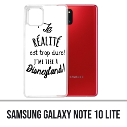 Samsung Galaxy Note 10 Lite Case - Disneyland Realität