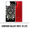 Custodia Samsung Galaxy Note 10 Lite - Skull Head Feathers