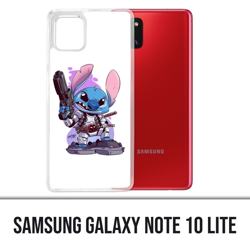 Custodia Samsung Galaxy Note 10 Lite - Stitch Deadpool