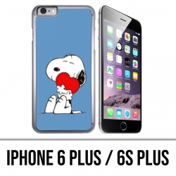 Coque iPhone 6 PLUS / 6S PLUS - Snoopy Coeur