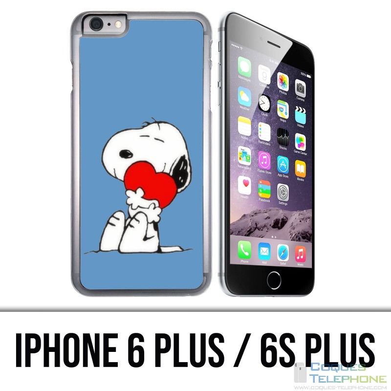 Coque iPhone 6 PLUS / 6S PLUS - Snoopy Coeur