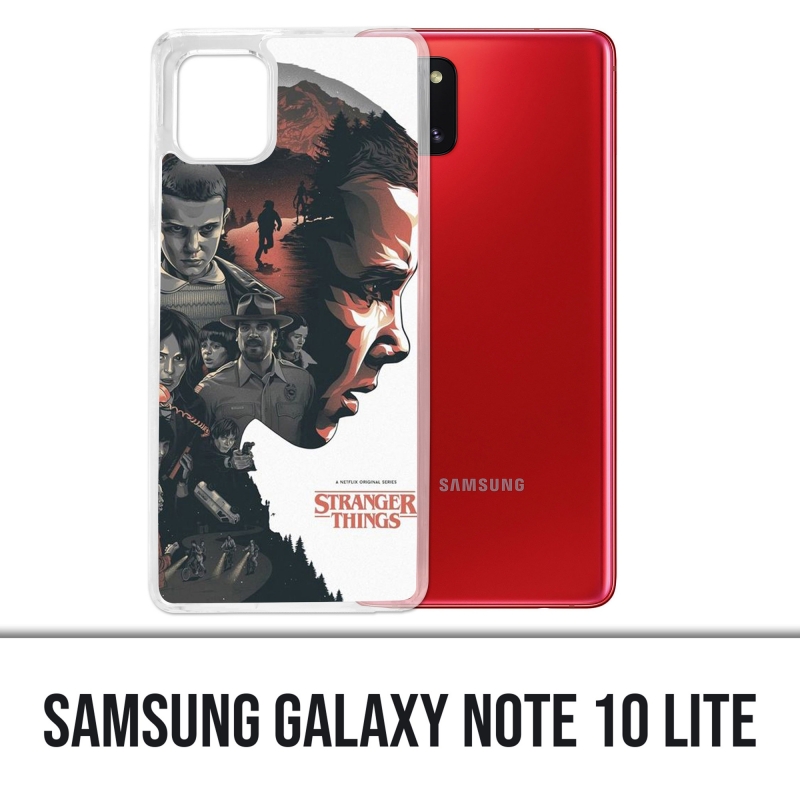 Samsung Galaxy Note 10 Lite Case - Fremde Dinge Fanart