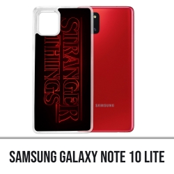 Custodia Samsung Galaxy Note 10 Lite - Logo Stranger Things