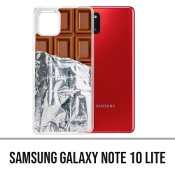 Coque Samsung Galaxy Note 10 Lite - Tablette Chocolat Alu