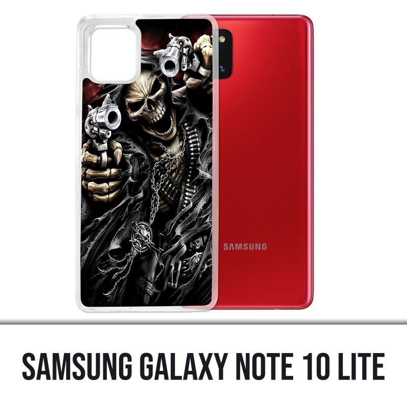 Custodia Samsung Galaxy Note 10 Lite - Tete Mort Pistolet