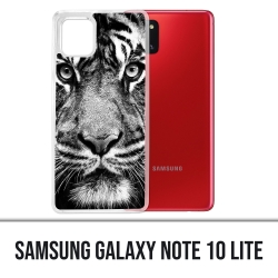 Coque Samsung Galaxy Note 10 Lite - Tigre Noir Et Blanc