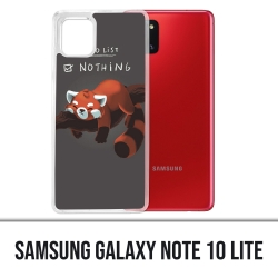 Custodia Samsung Galaxy Note 10 Lite - To Do List Panda Roux