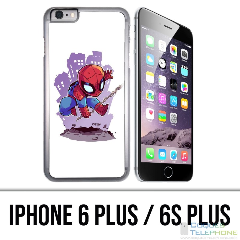 Custodia per iPhone 6 Plus / 6S Plus - Cartoon Spiderman