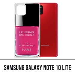 Coque Samsung Galaxy Note 10 Lite - Vernis Paris Rose