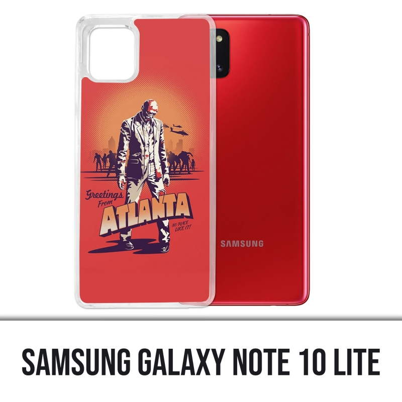 Coque Samsung Galaxy Note 10 Lite - Walking Dead Greetings From Atlanta