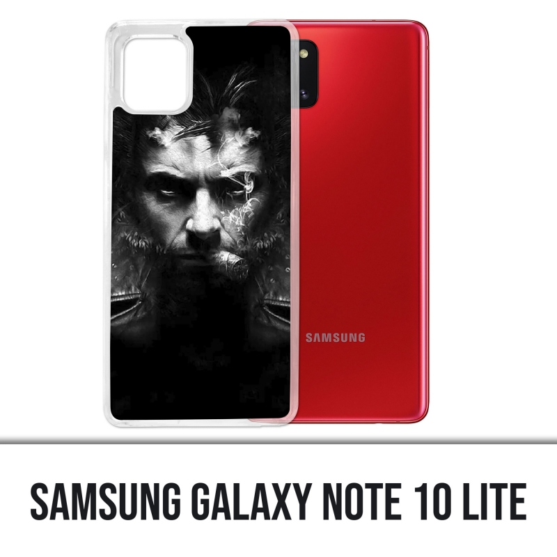 Funda Samsung Galaxy Note 10 Lite - Xmen Wolverine Cigar