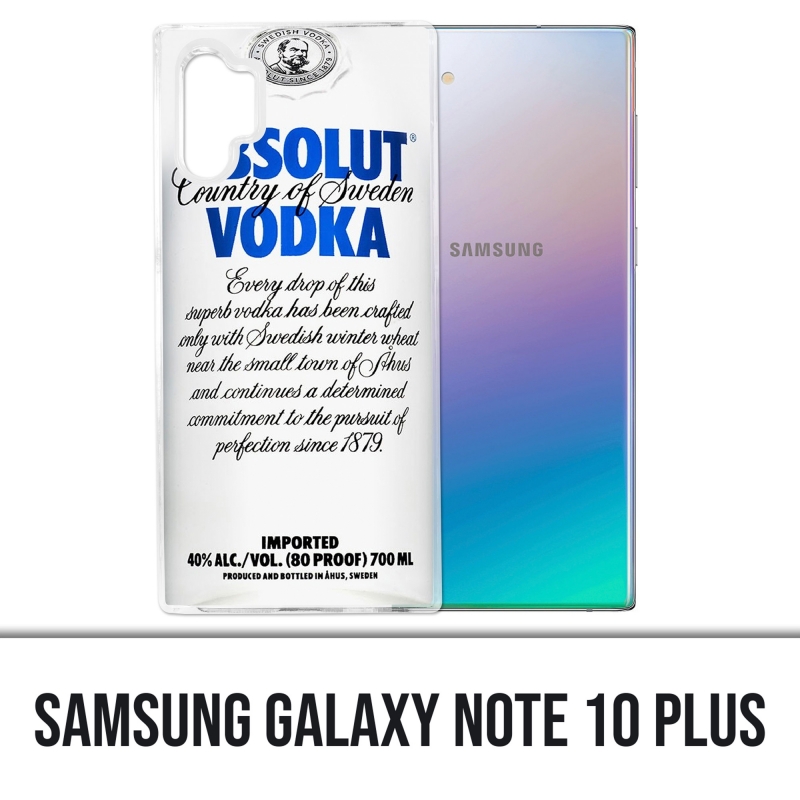 Coque Samsung Galaxy Note 10 Plus - Absolut Vodka