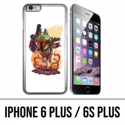 IPhone 6 Plus / 6S Plus Hülle - Star Wars Boba Fett Cartoon