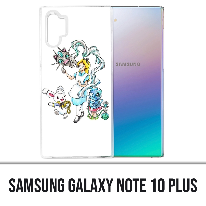 Coque Samsung Galaxy Note 10 Plus - Alice Au Pays Des Merveilles Pokémon