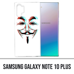 Coque Samsung Galaxy Note 10 Plus - Anonymous 3D