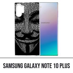 Coque Samsung Galaxy Note 10 Plus - Anonymous