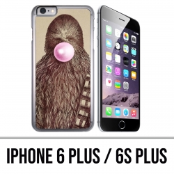 Custodia per iPhone 6 Plus / 6S Plus: gomma da masticare Star Wars Chewbacca
