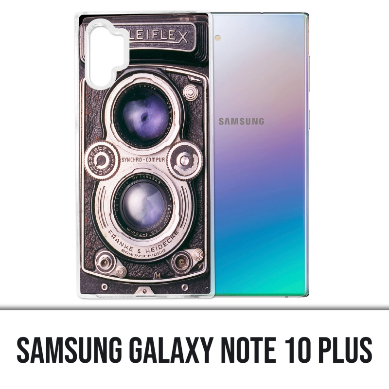 Custodia Samsung Galaxy Note 10 Plus - Fotocamera vintage