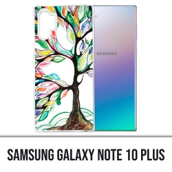Custodia Samsung Galaxy Note 10 Plus - Albero multicolore