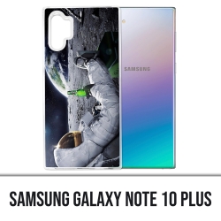 Coque Samsung Galaxy Note 10 Plus - Astronaute Bière