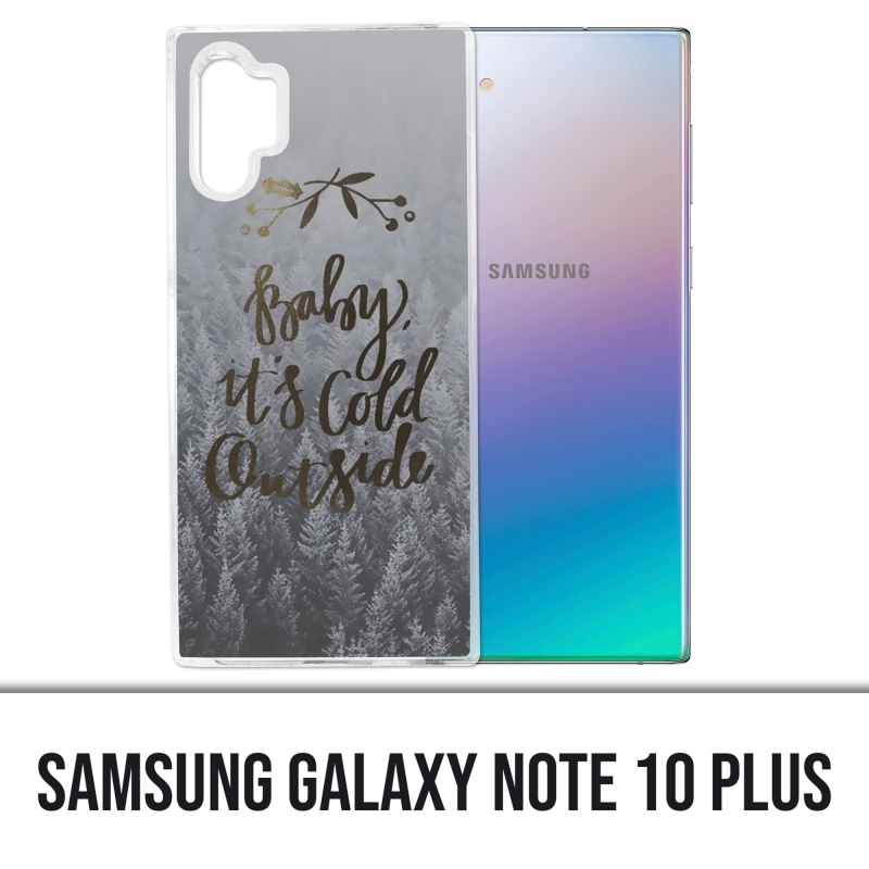 Samsung Galaxy Note 10 Plus Hülle - Baby kalt draußen