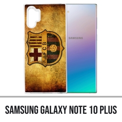 Coque Samsung Galaxy Note 10 Plus - Barcelone Vintage Football