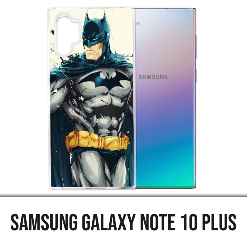Custodia Samsung Galaxy Note 10 Plus - Batman Paint Art